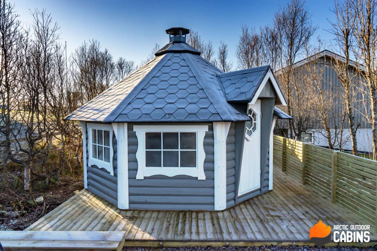  Grillhytte Majestic 12 m2 Royal