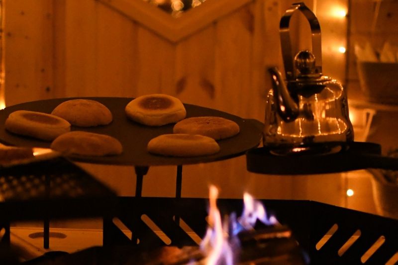 Grillhytte 7 Royal - Buet vegg